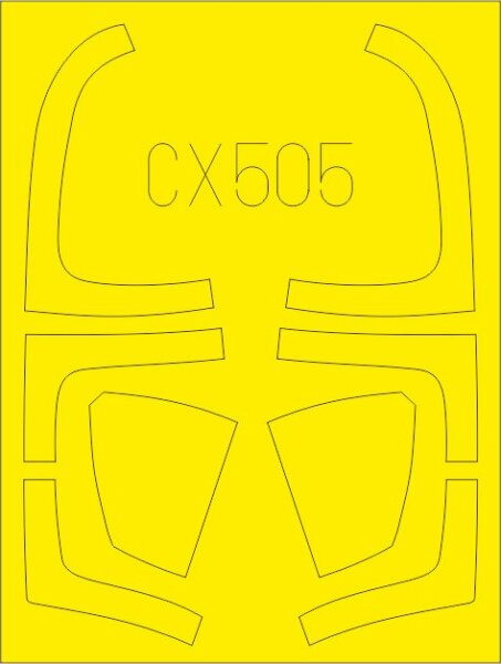 McDonnell F-15E Strike Eagle Mask for Academy