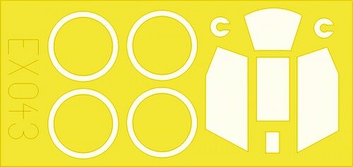 1/48 Henschel Hs-129 Mask for Hasegawa