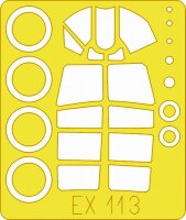 1/48 P-40N Warhawk Mask for Hasegawa