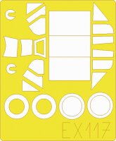 1/48 Messerschmitt Bf-109E-4 Mask for Tamiya