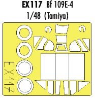 1/48 Messerschmitt Bf-109E-4 Mask for Tamiya