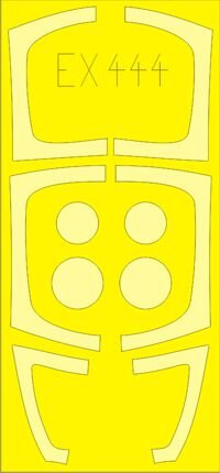 1/48 Northrop T-38A Talon Mask for Trumpeter