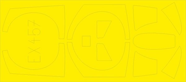 1/48 McDonnell F-4J Phantom Mask for Academy