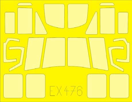1/48 Bell UH-1Y Mask for Kitty Hawk