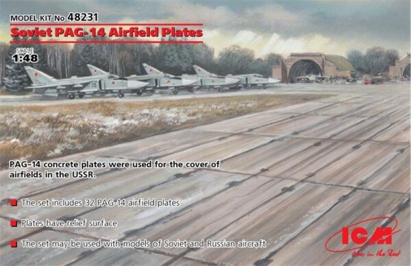 1/48 Soviet PAG-14 Airfield Plates