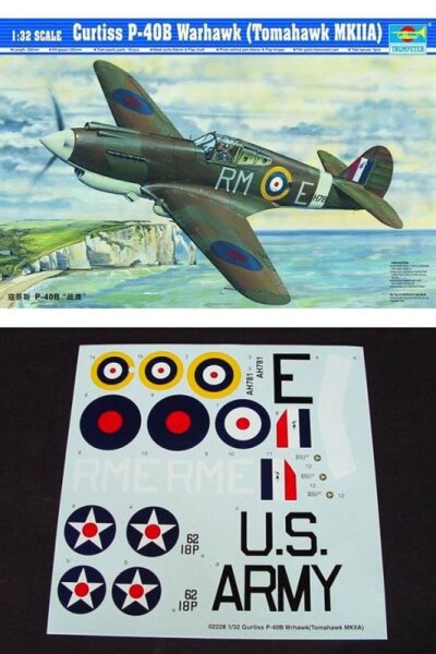 1/32 Curtiss P-40B Warhawk (Tomahawk Mk.IIA)