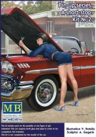 1/24 Pin-up series. A short stop. Kit No. 2