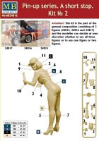 1/24 Pin-up series. A short stop. Kit No. 2