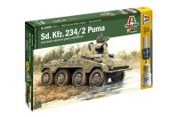 Sd.Kfz. 234/2 Puma + Figur (1:56)