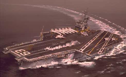 USS Kitty Hawk CV-63