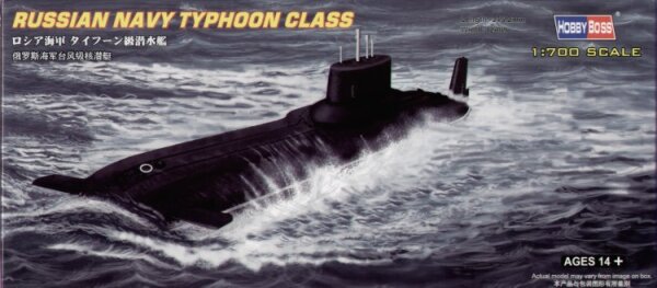 Russian Navy Typhoon class Submarine