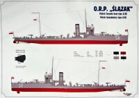 ORP Slazak - Polish Torpedo Boat (ex A59)