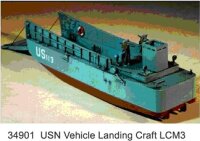LCM 3 US Navy Landungsboot WW II
