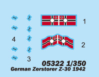 Deutscher Zerstörer Z-30 - 1942
