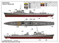 German Zerstörer Z-21 - 1940