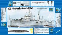 1/700 German Zerstörer Z-7 - 1942