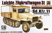 Sd.Kfz. 11 Zugmaschine, späte Version mit Holzkabine