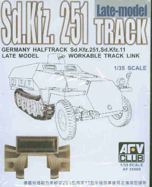 Sd.Kfz. 251, Sd.Kfz. 11 Ketten späte Ausführung