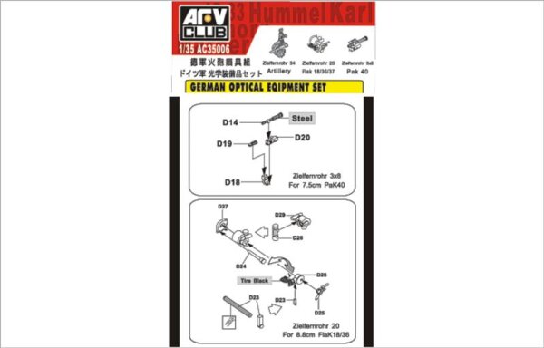 German Optical Equipment Set