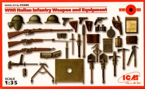 WWI Italian Infantry Weapon and Equipment