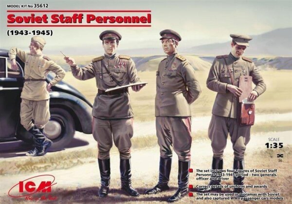 1/35 Soviet Staff Personnel (1943-1945)