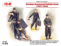 German Armoured Vehicle Crew (1941-1942) WWII