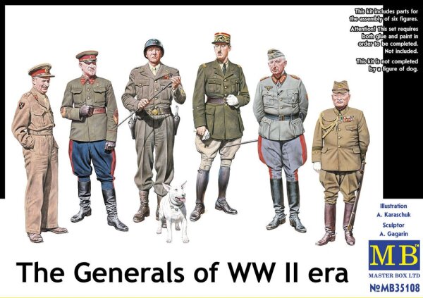 1/35 The Generals of WWII Era