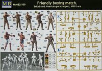 Friendly boxing match - WWII era