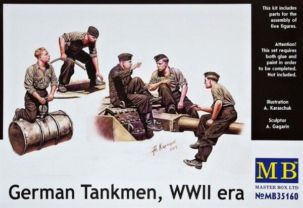 German Tankmen, WWII Era