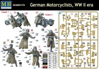 German Motorcyclists, WWII era