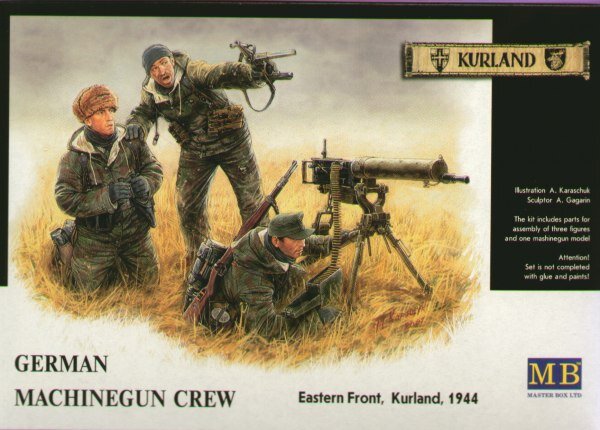 German MachineGun Crew, Eastern Front 1944