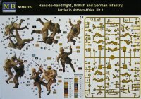 Hand-to-hand fight - British and German Infantry