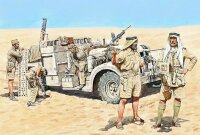 LRDG in North Africa, WW II era