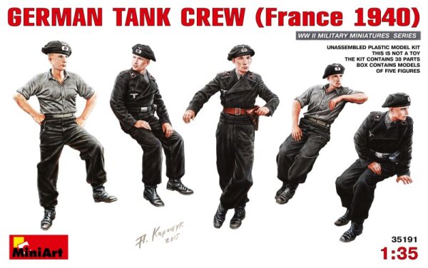 German Tank Crew (France 1940)