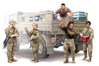 Modern US Soldiers - Logistics Supply