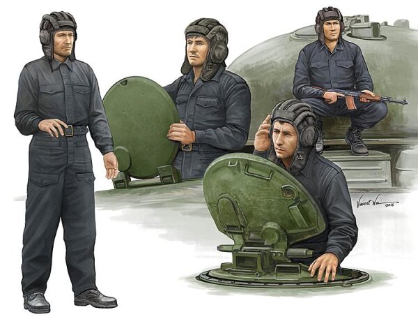 1/35 Siviet Tank Crew
