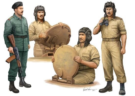 1/35 Iraqi Tank Crew