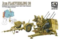 2cm Flakvierling 38 with tow trailer