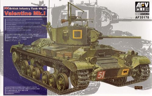 British Infantry Tank Mk. III Valentine Mk. I