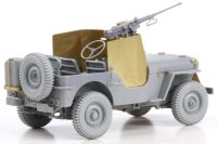 Armored 1/4 ton 4x4 Truck w/.50-cal Machine Gun