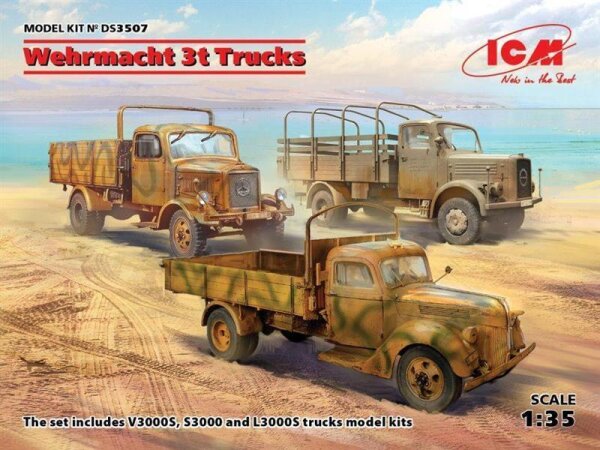 1/35 Wehrmacht 3t Trucks