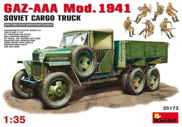 Russian GAZ-AAA Cargo Truck Mod. 1941