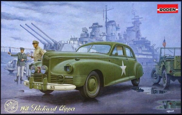 1/35 1941 Packard Clipper, WWII US Staff Car