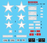 1/35 1941 Packard Clipper, WWII US Staff Car