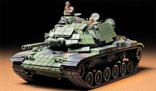 US Marines M60A1 mit Reaktivpanzerung