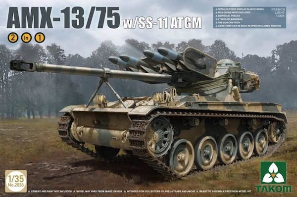 AMX-13/75 with SS-11 ATGM (2 in 1)