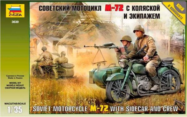 Russisches Motorrad M-72