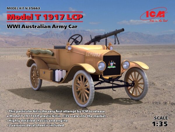 Model T 1917 LCP, WWI Australian Army Car