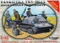 Tankette TKS-MG15 + Universalanhänger