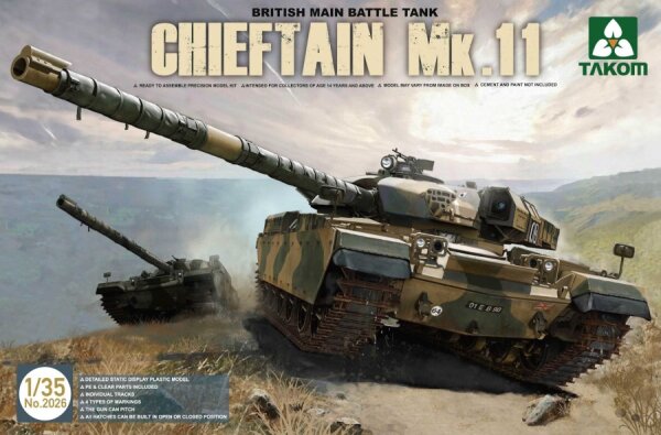 1/35 British Main Battle Tank Chieftain Mk. 11